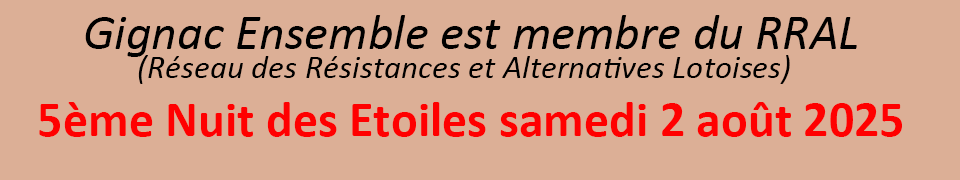 Gignac Ensemble membre du RRAL + NDE-25